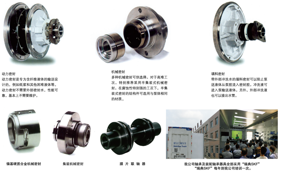軸封、聯(lián)軸器